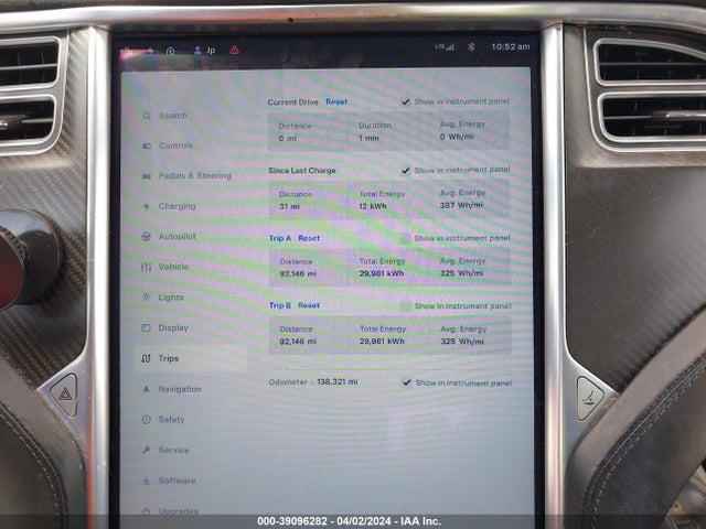 Tesla Model S 60/70/75/85 2016 5YJSA1E12GF134792 Image 7