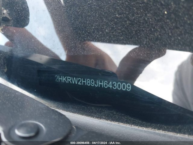 2HKRW2H89JH643009 Honda Cr-v Ex-l/ex-l Navi