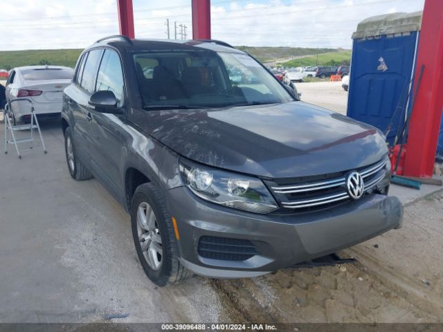 Auction sale of the 2015 Volkswagen Tiguan S, vin: WVGAV7AX0FW501594, lot number: 39096488