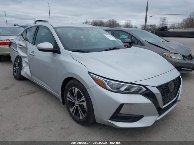Nissan Sentra Sv Xtronic Cvt 2022 3N1AB8CV0NY293161 головне зображення