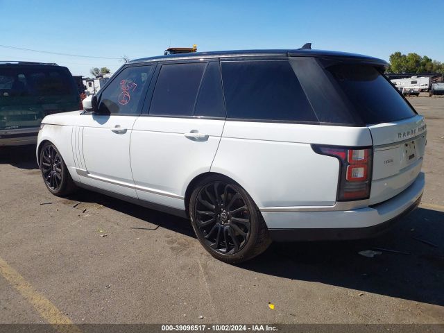 SALGS2PFXGA320048 Land Rover Range Rover 3.0l V6 Supercharged Hse