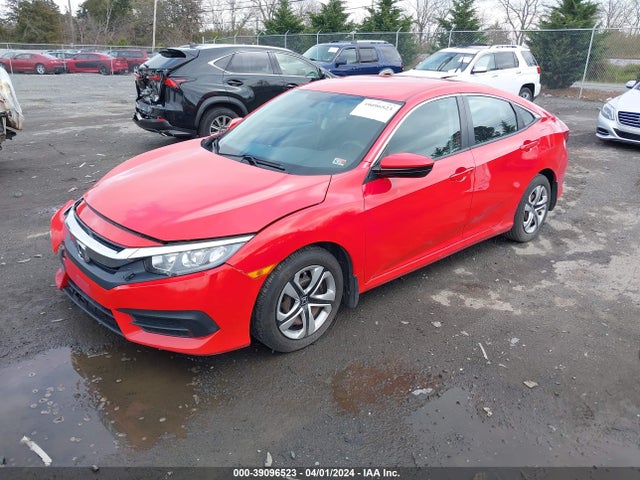 Honda Civic Lx 2016 2HGFC2F51GH563601 Image 2