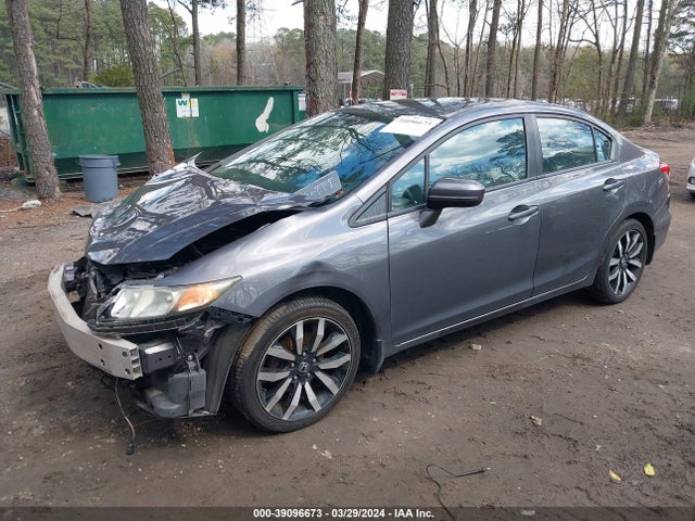 Honda Civic Ex-l 2015 19XFB2F96FE042792 Image 2