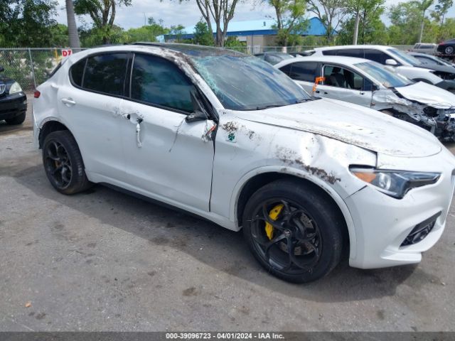 39096723 :رقم المزاد ، ZASFAKEV5J7C14554 vin ، 2018 Alfa Romeo Stelvio Quadrifoglio Awd مزاد بيع