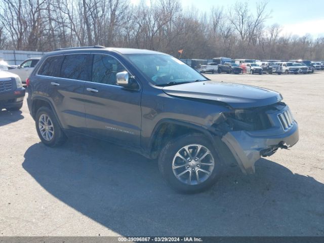 Auction sale of the 2016 Jeep Grand Cherokee Limited, vin: 1C4RJFBGXGC494863, lot number: 39096867