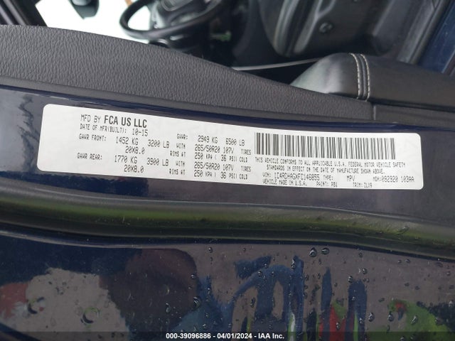 Dodge Durango Sxt 2015 1C4RDHAGXFC146855 Image 9