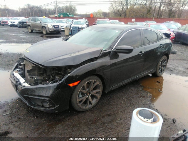 Honda Civic Sport 2021 2HGFC2F85MH548833 Image 2