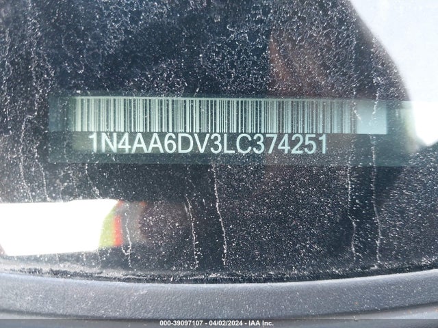 Nissan Maxima Sl Xtronic Cvt 2020 1N4AA6DV3LC374251 Image 9