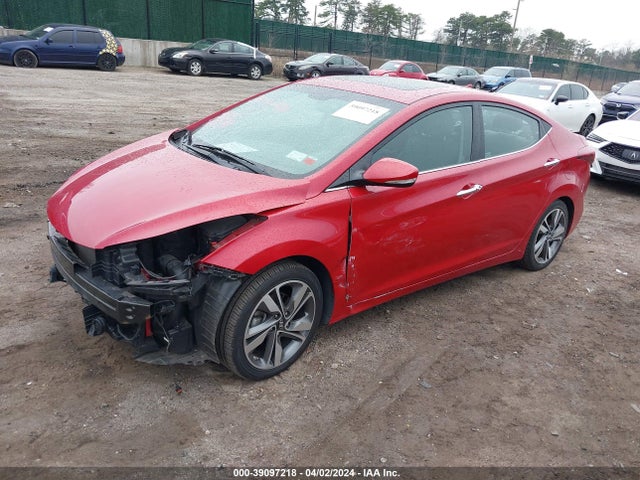Hyundai Elantra Limited 2015 KMHDH4AEXFU283757 Image 2