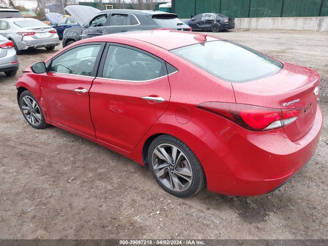 Hyundai Elantra Limited 2015 KMHDH4AEXFU283757 Image 3