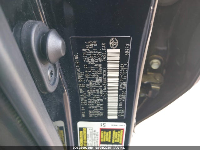 Toyota CAMRY LE 2022 4T1C11AK5NU679291 Image 9