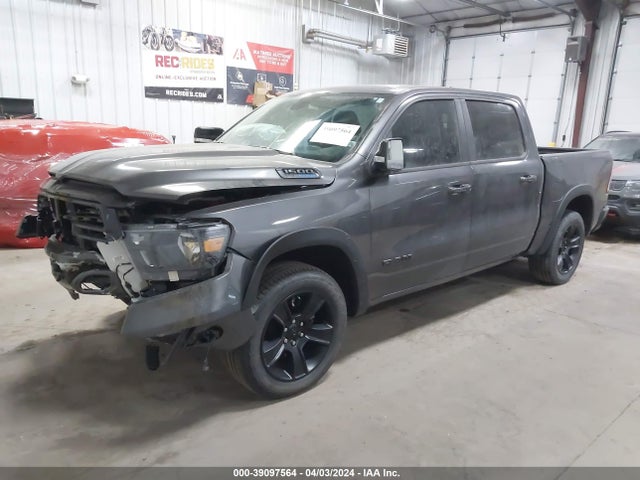 RAM 1500 Big Horn  4x4 5'7 Box 2022 1C6SRFFT6NN267681 Image 2