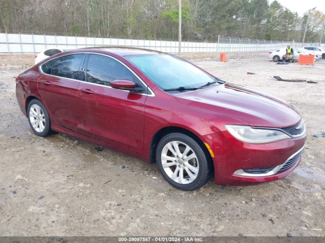 Продажа на аукционе авто 2015 Chrysler 200 Limited, vin: 1C3CCCAB7FN720336, номер лота: 39097587