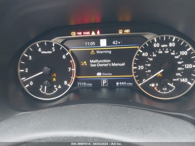 1N4BL4EW8PN332646 Nissan Altima Sl Intelligent Awd