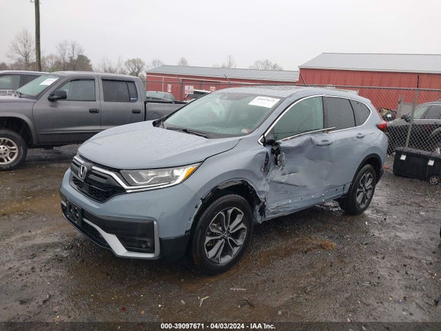 Honda Cr-v Awd Ex-l 2021 5J6RW2H87MA008974 Image 2