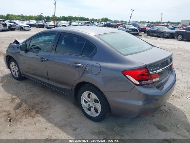 Honda Civic Lx 2014 2HGFB2F59EH512542 Image 3