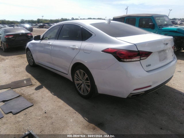 Genesis G80 3.8 2018 KMHGN4JE9JU238663 Image 3