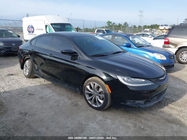 2015 Chrysler 200 S მანქანა იყიდება აუქციონზე, vin: 1C3CCCBB3FN729839, აუქციონის ნომერი: 39098180