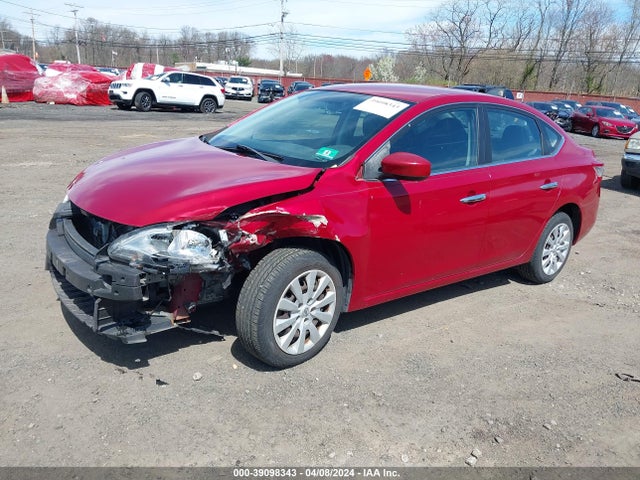 Nissan SENTRA S 2014 3N1AB7AP9EL629613 Image 2