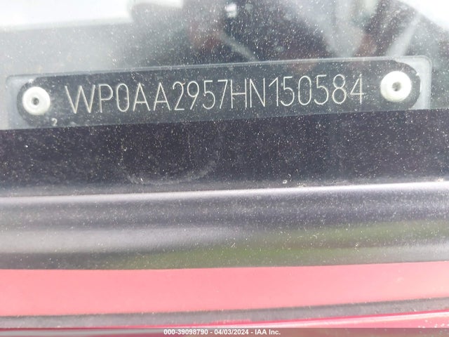 1987 PORSCHE 944 WP0AA2957HN150584 Photo 8