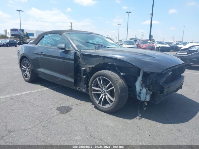 Auction sale of the 2015 Ford Mustang Ecoboost Premium, vin: 1FATP8UH3F5364132, lot number: 39098872