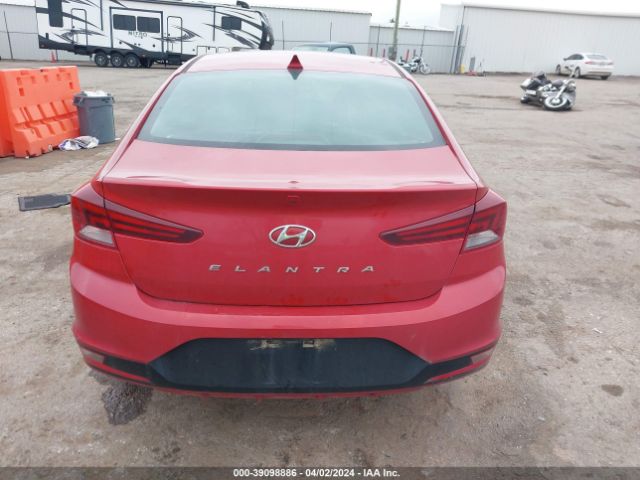 5NPD84LF0KH421949 Hyundai Elantra Value Edition