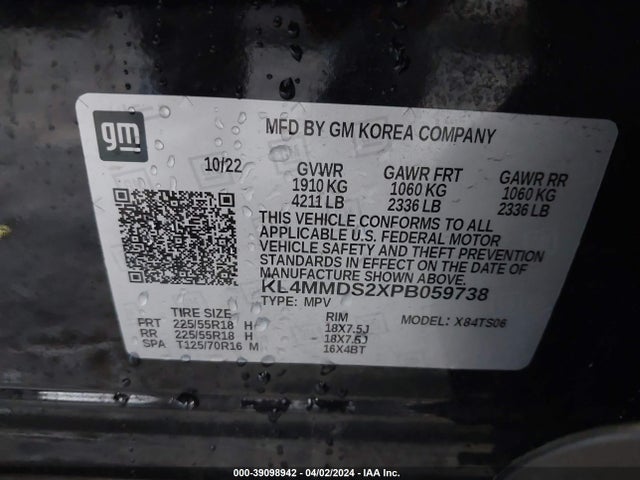Buick Encore Gx Select Fwd 2023 KL4MMDS2XPB059738 Image 9