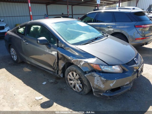 Auction sale of the 2012 Honda Civic Lx, vin: 2HGFG3B58CH503003, lot number: 39099024