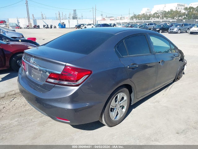 Honda Civic Lx 2015 19XFB2F55FE283336 Image 4