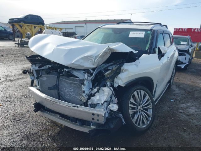 5TDFZRBH8MS130540 Toyota Highlander Platinum