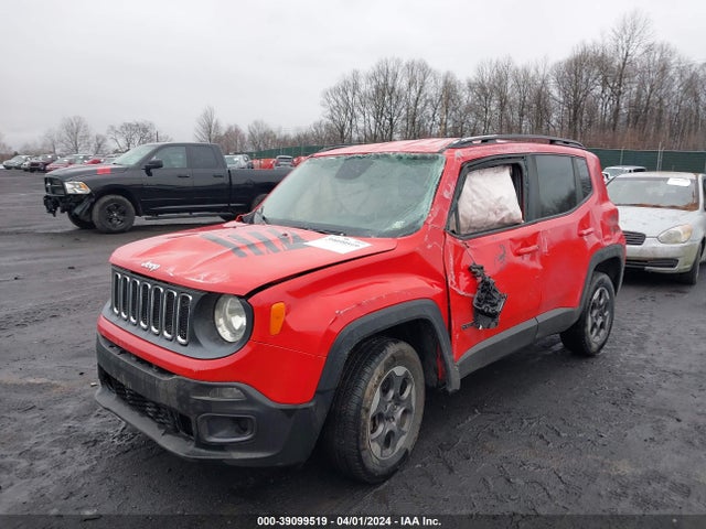 Jeep Renegade Latitude 2016 ZACCJBBW1GPC45336 Image 2