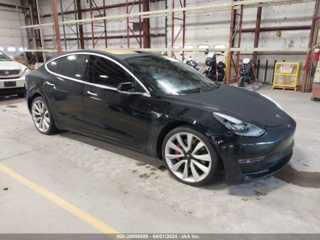 Продажа на аукционе авто 2018 Tesla Model 3 Long Range/performance, vin: 5YJ3E1EB9JF072431, номер лота: 39099588