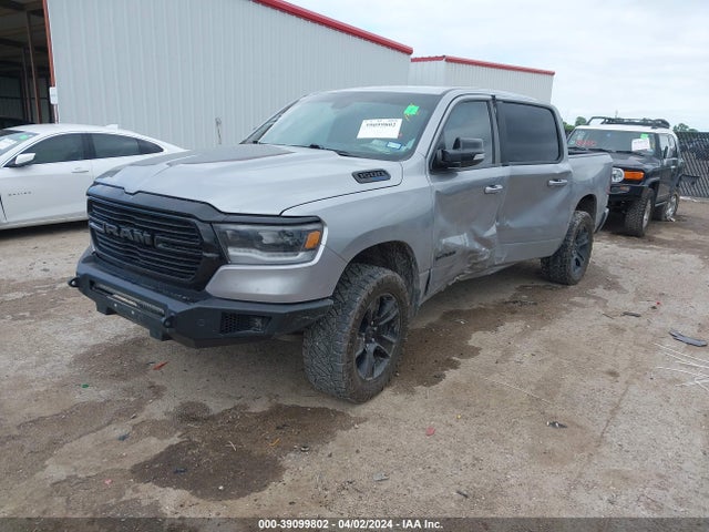 RAM 1500 Lone Star  4x4 5'7 Box 2021 1C6SRFFT1MN551962 Image 2