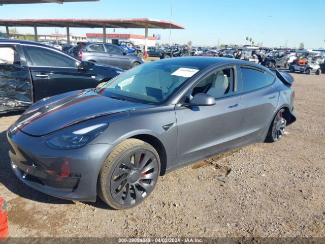 5YJ3E1EC1PF675245 Tesla Model 3 Performance Dual Motor All-wheel Drive