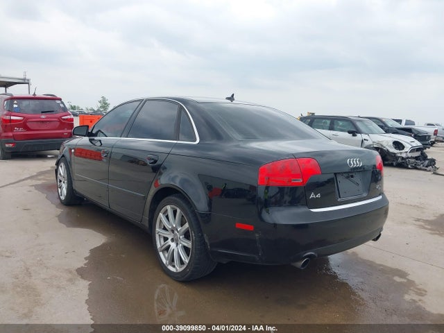 Aukcja sprzedaży 2007 Audi A4 2.0t, vin: WAUDF78E17A221259, numer aukcji: 39099850