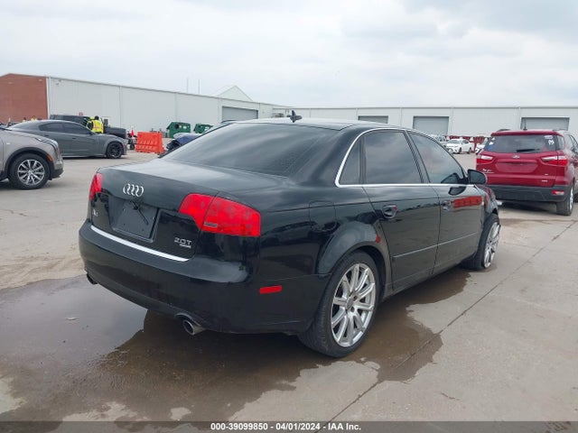 Aukcja sprzedaży 2007 Audi A4 2.0t, vin: WAUDF78E17A221259, numer aukcji: 39099850