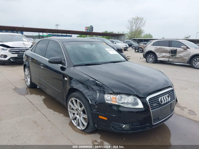Aukcja sprzedaży 2007 Audi A4 2.0t, vin: WAUDF78E17A221259, numer aukcji: 39099850