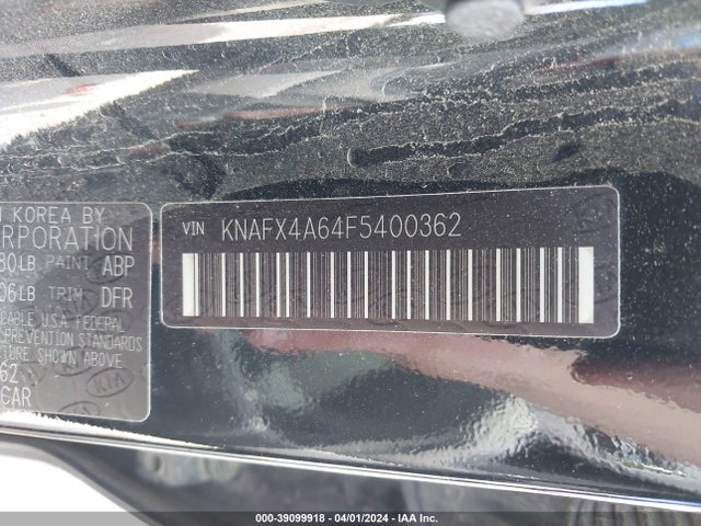 KIA FORTE LX 2015 KNAFX4A64F5400362 Image 9