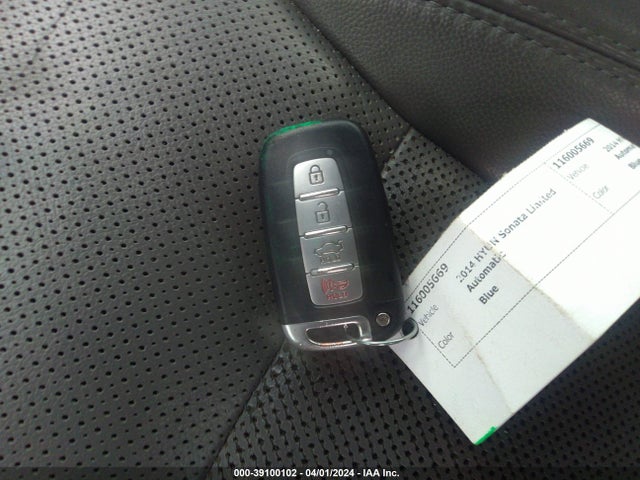 Hyundai Sonata Limited 2014 5NPEC4AC0EH834504 Image 11