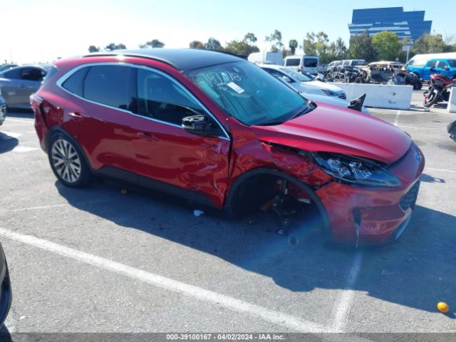 1FMCU0DZXLUC74602 Ford Escape Titanium Hybrid