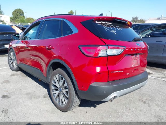 1FMCU0DZXLUC74602 Ford Escape Titanium Hybrid