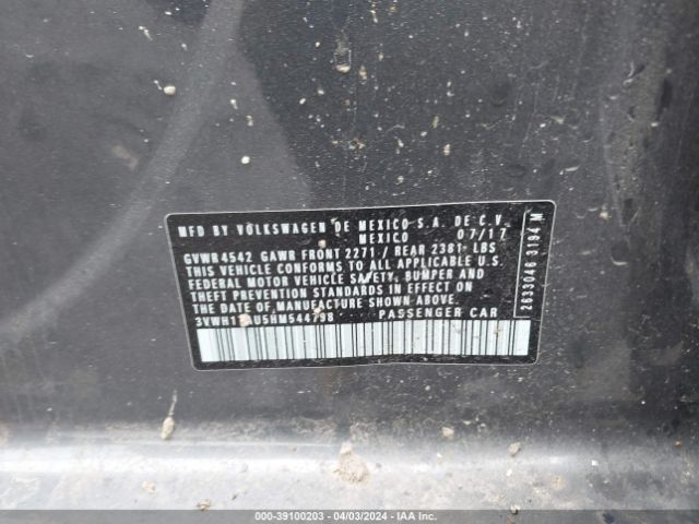 3VWH17AU5HM544798 Volkswagen Golf Alltrack Tsi S/tsi Se/tsi Sel
