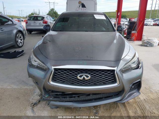 JN1FV7AP5JM461076 Infiniti Q50 3.0t Red Sport 400