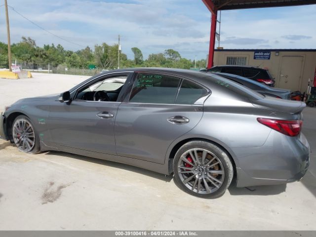 JN1FV7AP5JM461076 Infiniti Q50 3.0t Red Sport 400