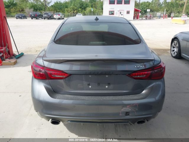 JN1FV7AP5JM461076 Infiniti Q50 3.0t Red Sport 400