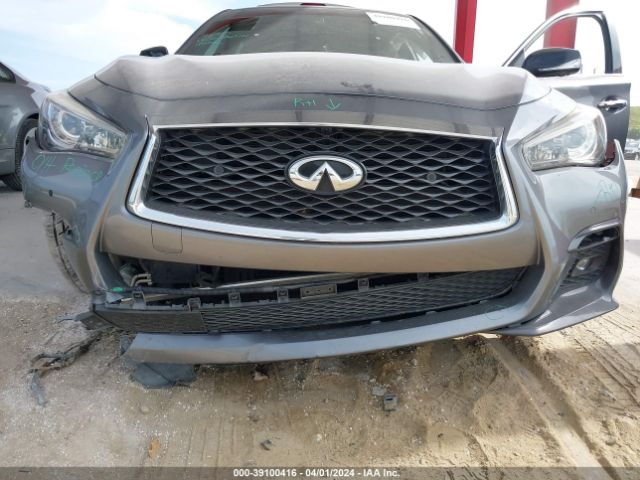 JN1FV7AP5JM461076 Infiniti Q50 3.0t Red Sport 400