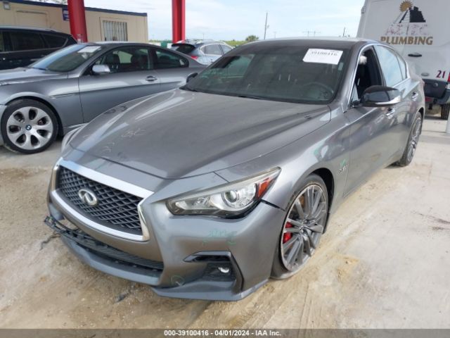 JN1FV7AP5JM461076 Infiniti Q50 3.0t Red Sport 400