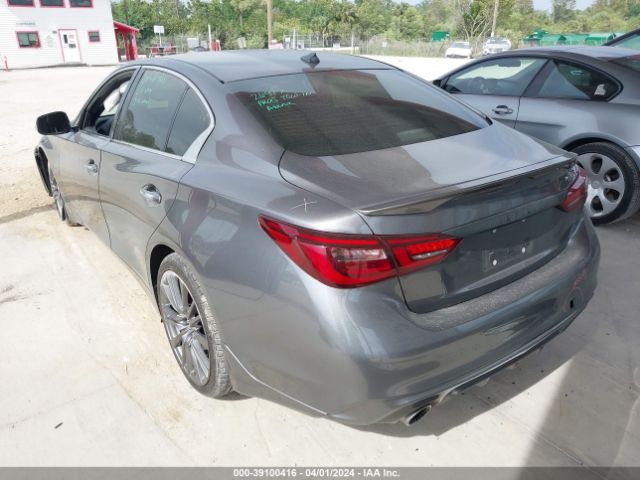 JN1FV7AP5JM461076 Infiniti Q50 3.0t Red Sport 400