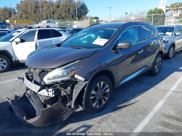 Nissan MURANO SV 2018 5N1AZ2MG7JN155612 Image 2