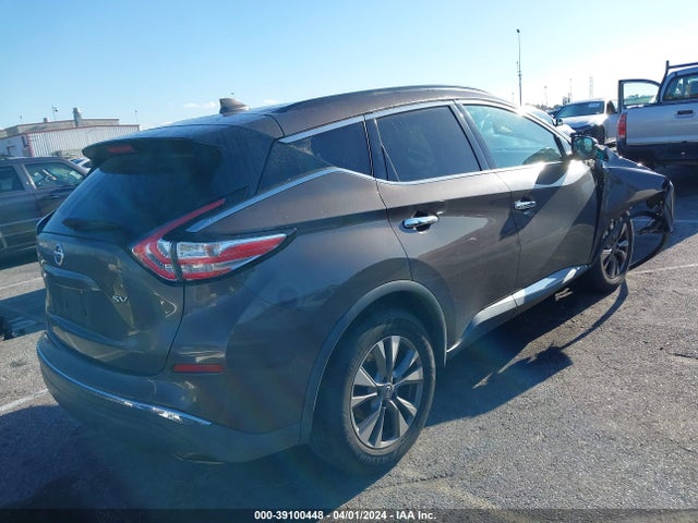 Nissan MURANO SV 2018 5N1AZ2MG7JN155612 Image 4